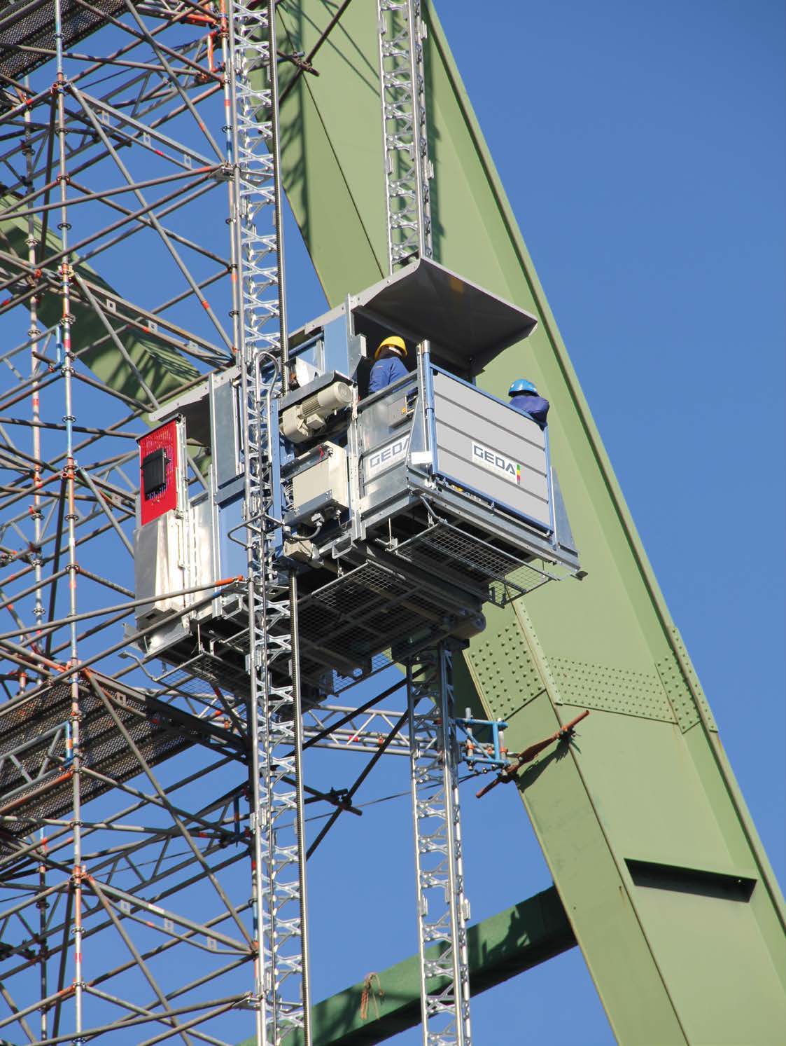 GEDA 1500 Z/ZP endüstriyel kurulum